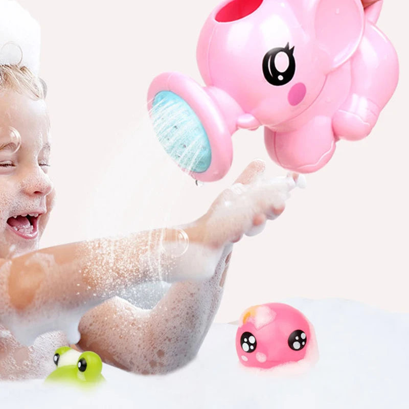 Jouet de bain - L'Éléphant Rose Pétillant
